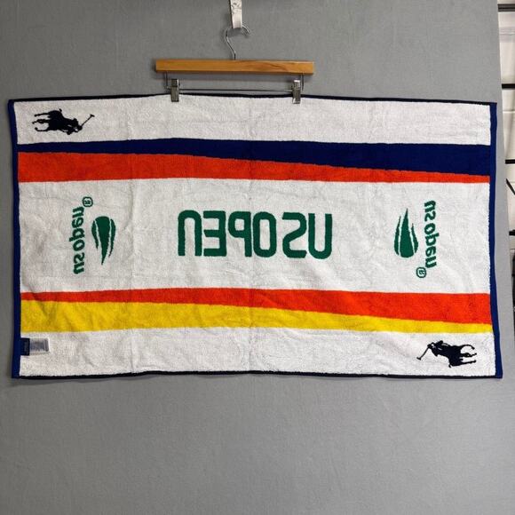 POLO Ralph Lauren Official 2024 US Open Tennis Player Towel 24x44in - Picture 8 of 12